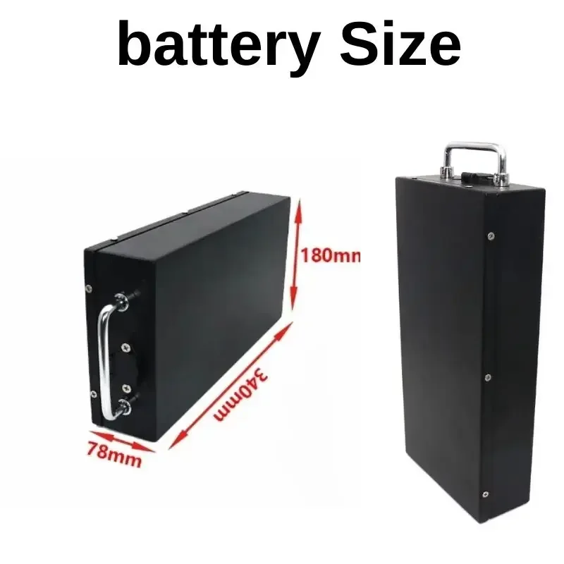 For Harley 60V 40Ah 30Ah 20Ah Electric Motorcycle Waterproof 18650 Lithium Batte