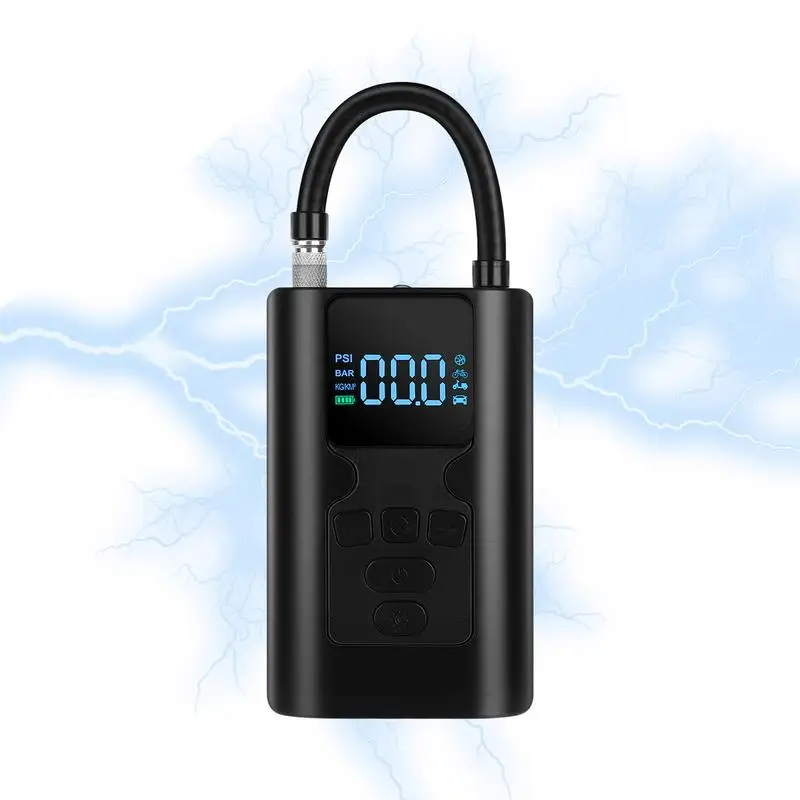 

Tire Inflator Portable Air Compressor Portable Tire Inflator With Digital Display Battery Powered 150PSI Auto Shut-Off Air Pump