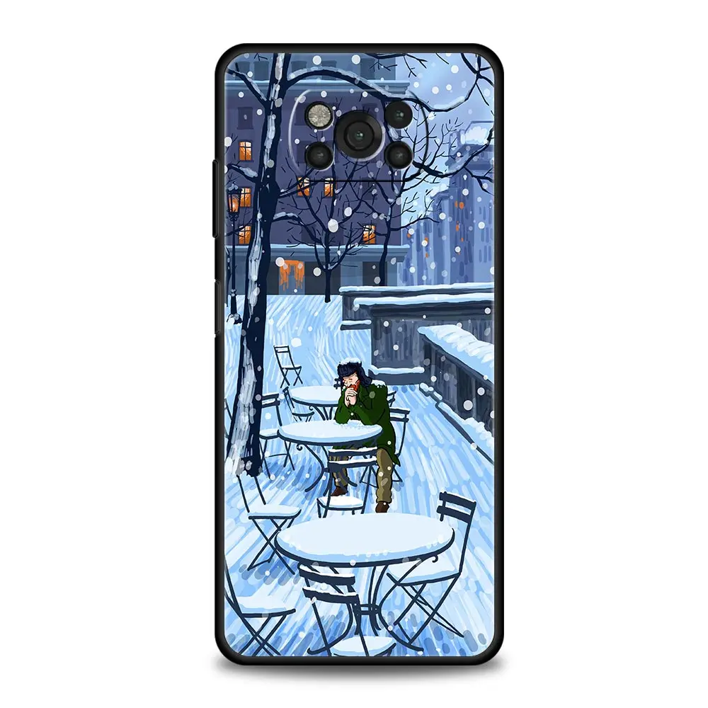 Retro Van Gogh Oil Painting Soft Phone Case Cover