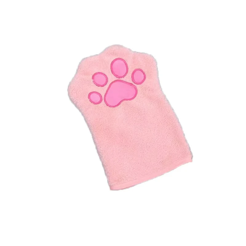 Microfiber Quick-Dry Pet Grooming Mitt and Towel Combo