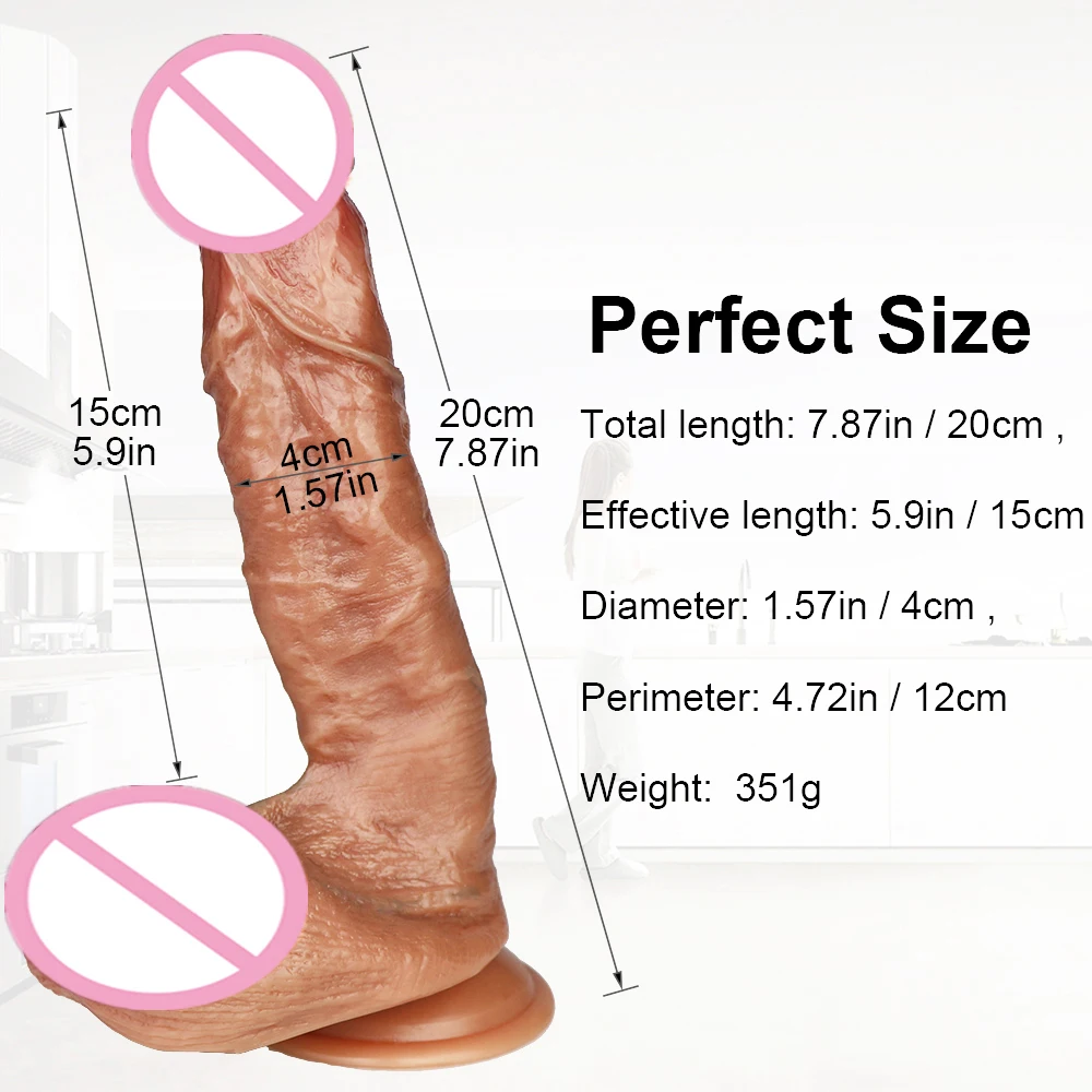 Sex Toys Realistic Makeup Dildo Quality Silicone Big Gag Cock Penis Anal Sex Toys For Women Strapon Lesbian Vagina Orgasm Masturbation