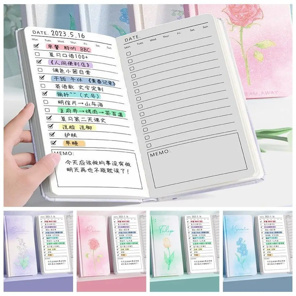 

Memo Pad Notebook Portable Diary Planner Schedule To Do List Journal Supplies