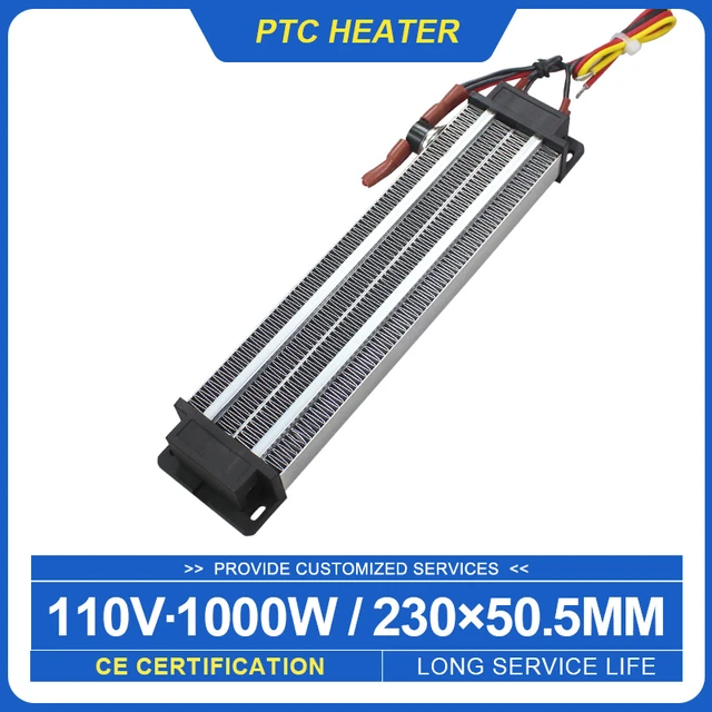 5pcs 110v 1000v Insulated Ptc Ceramic Air Heater Ptc Thermistor