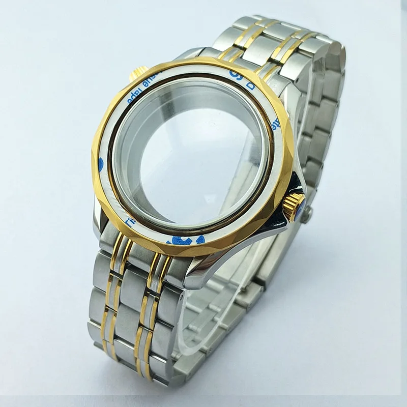 42mm Luxury Brand Men's watches case for NH34/NH35/NH36 Movement 20mm strap watch accessories Sapphire Wristwatches Watch Box