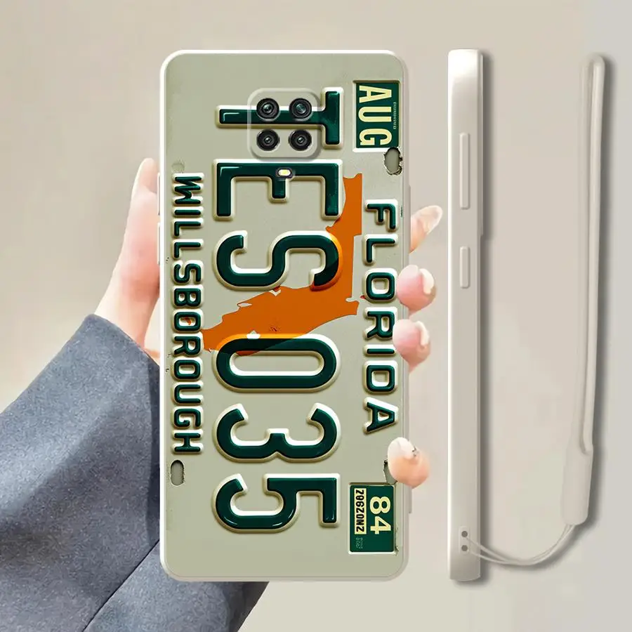 Vintage License Plate Design Phone Cover Case