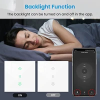 LoraTap Curtain Roller Shutter WiFi Blinds Switch Backlight Tubular Motor Tuya Smart Life App Google Home Alexa Echo - Image 5