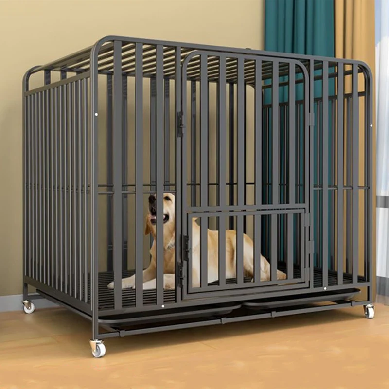 DogCageLargeAndMediumsizedDogsIndoorwithToiletSeparate