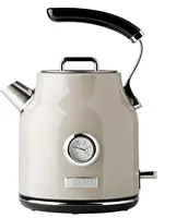 4 Slice Wide Slot Stainless Steel Toaster Bundled with 1.7 Liter Stainless Steel Electric Kettle with 360-Degree 2