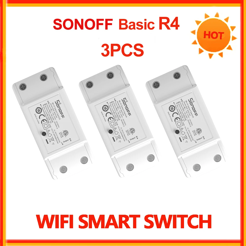 Acquista Sonoff Basic R4 Smart Switch WiFi Con Modalità Magic Switch - Foto 9