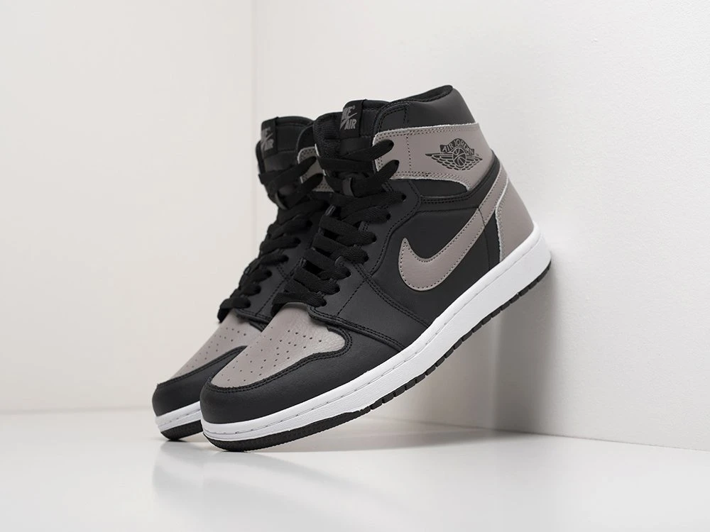 Zapatillas Nike Air Jordan 1 gris demisezon para mujer|Zapatos vulcanizados de mujer|