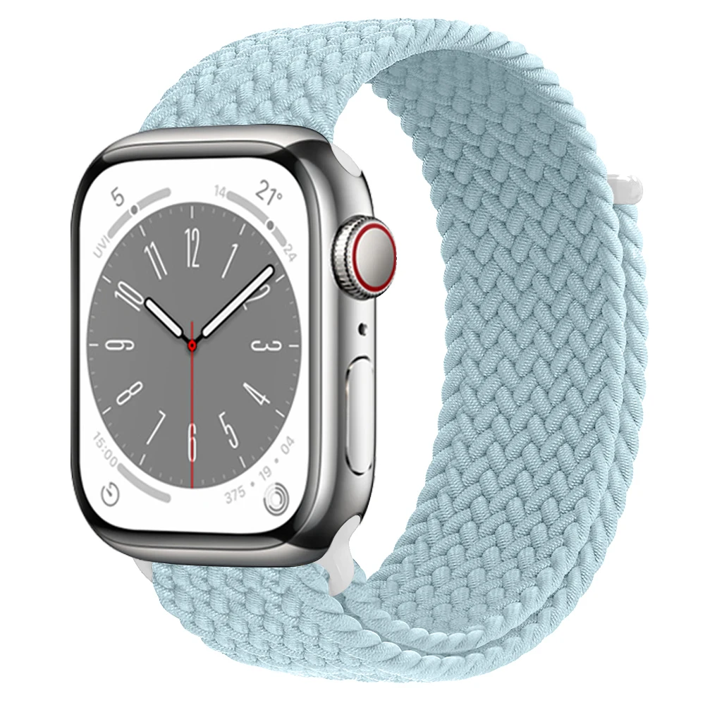 Braided Solo Loop Apple Watch Band - Stylish and Comfortable Bracelet Strap