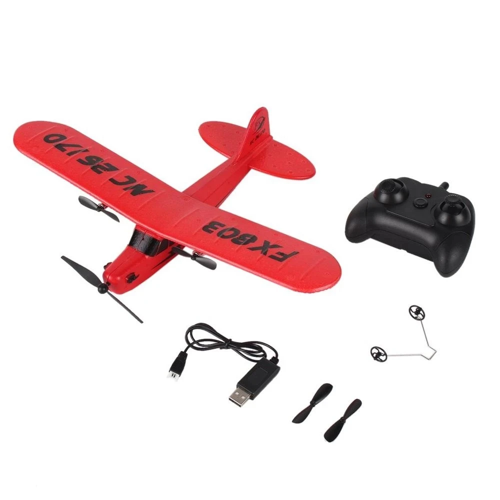 FX803 RC Plane 2.4G 2CH EPP Foam Remote control Airplane Super Glider Aircraft Outdoor Plane Toys for Kids Gifts 6