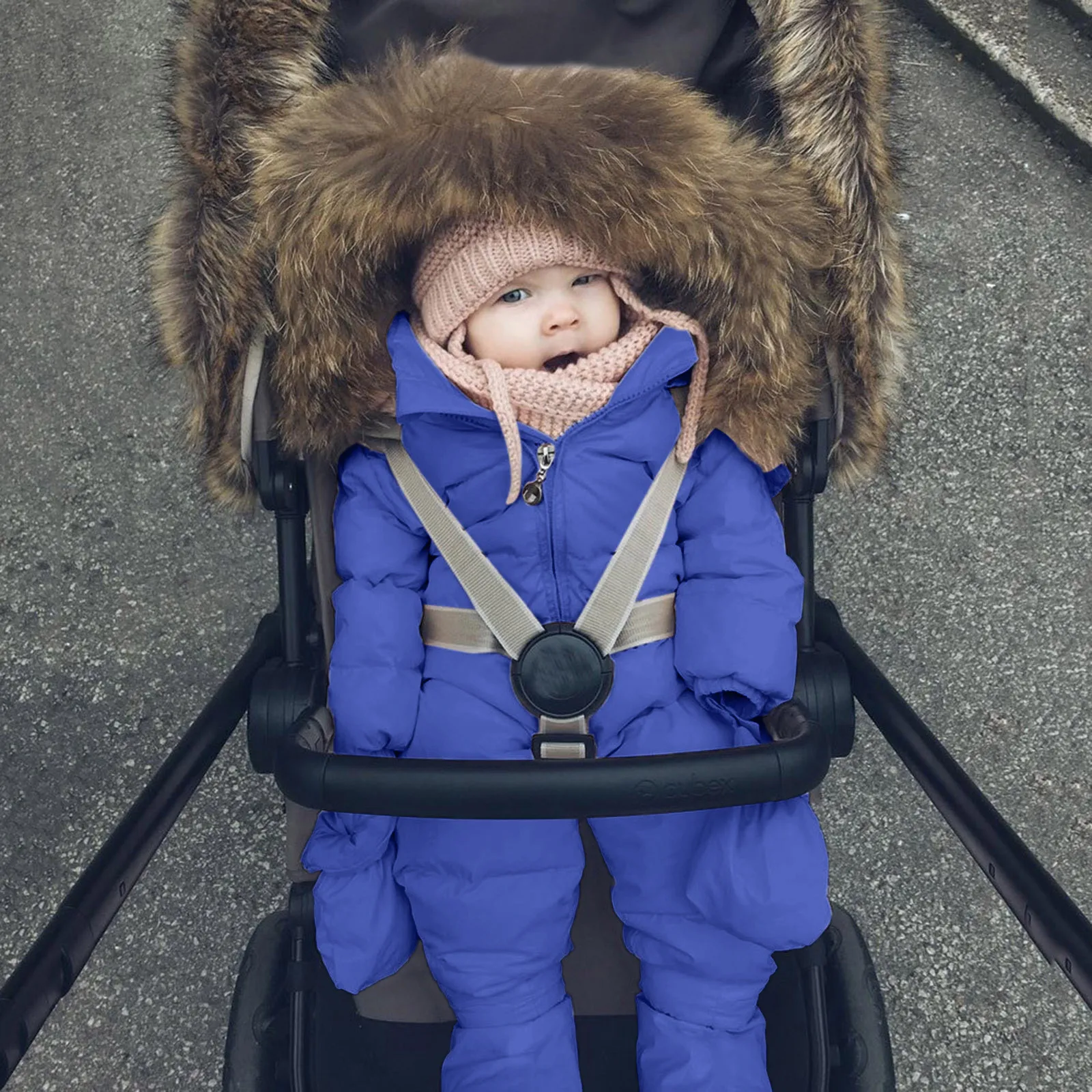 Winter Clothes Baby Down Jacket Romper Boys Girls Snow Wear Jacket Hooded Jumpsuit Warm Thick Coat Outfit