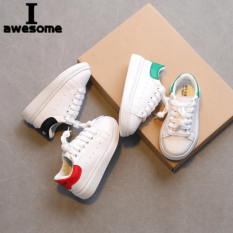 

Casual Children's Sneakers 2022 Spring New Breathable Boys Sport Toddler Shoes Girls Small White Shoes Large Children's Shoes