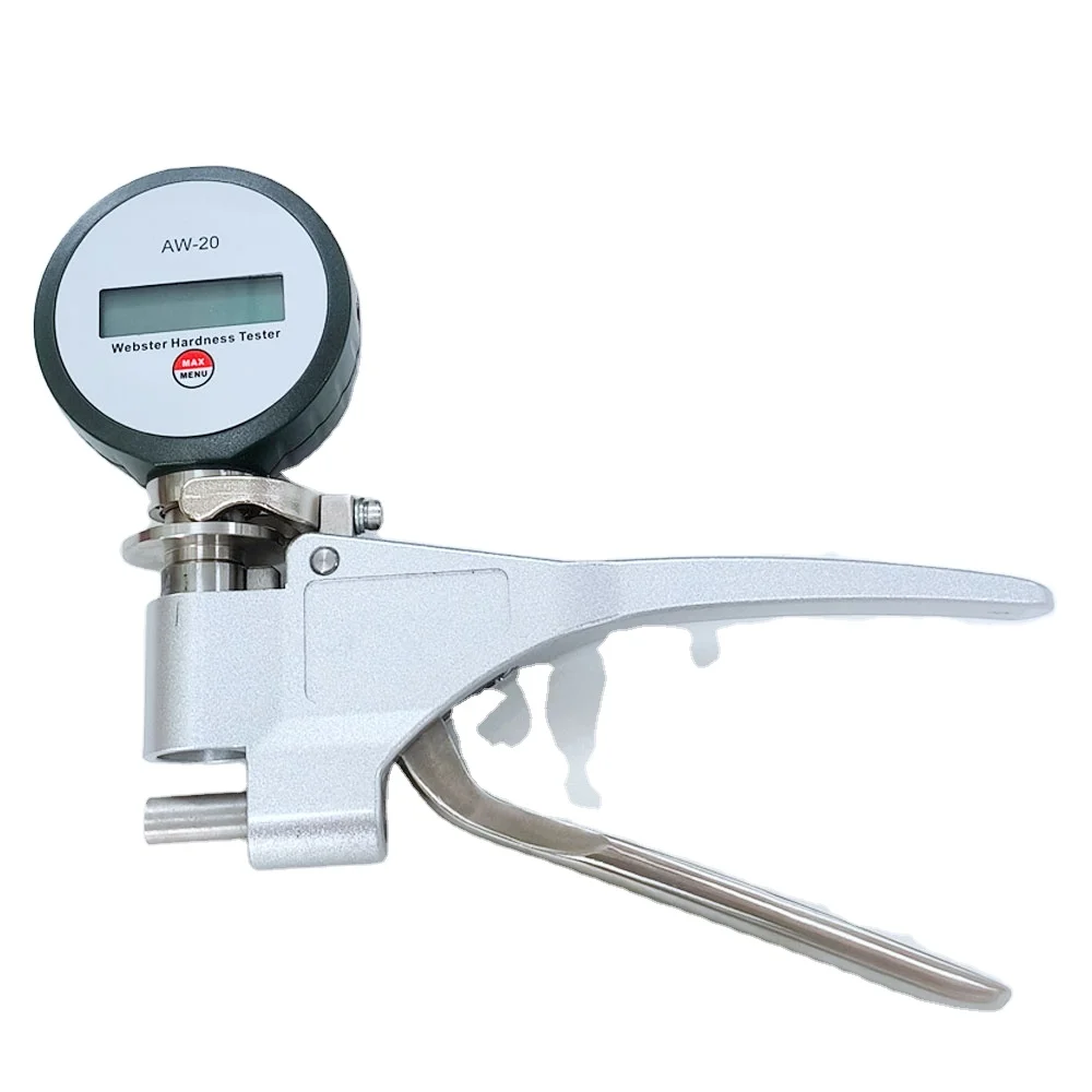 

Webster hardness tester meter AW-20 Used for rapid detection of aluminum alloy profiles range 0~20HW