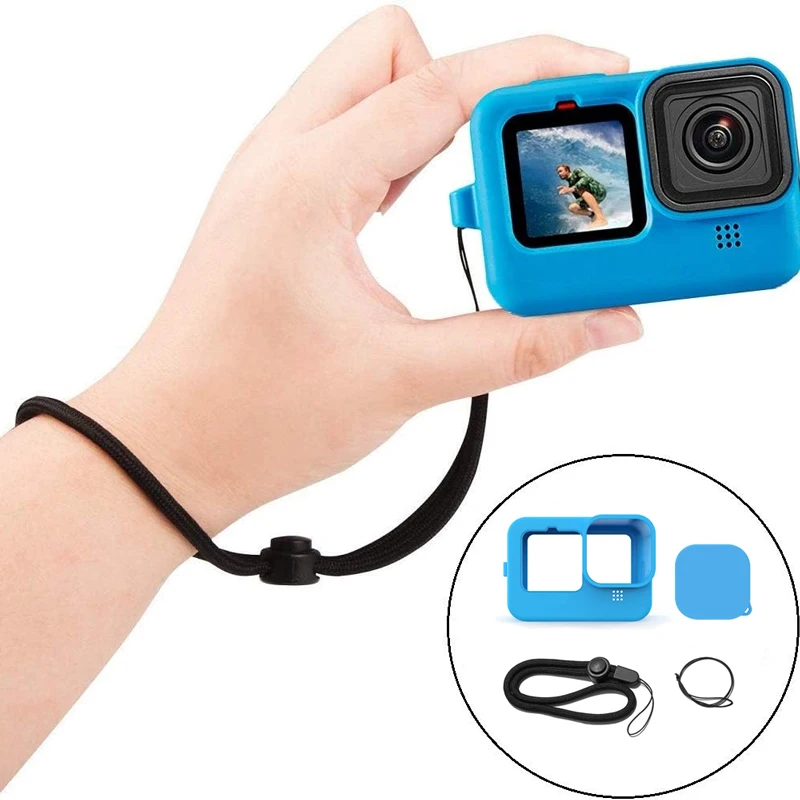 Hero 13/12/11/10 Replacement Side Door Battery Cover Silicone Protective Case for GoPro 13 12 11 10 9 Action Camera Accessories