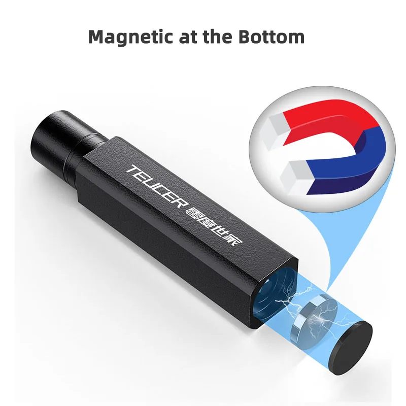 TEUCER VC-18 그래픽 카드 GPU 홀더 26mm-120mm 수직 텔레스코픽 회전 스탠드 브래킷 마그네틱 GPU 비디오 카드 홀더