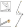 1PCS For Mercedes Benz M272 V6 M273 V8 CL550 Intake Manifold Air Flap Runner Lever Repair Kit 2721402401 2721412080 2731400701 6