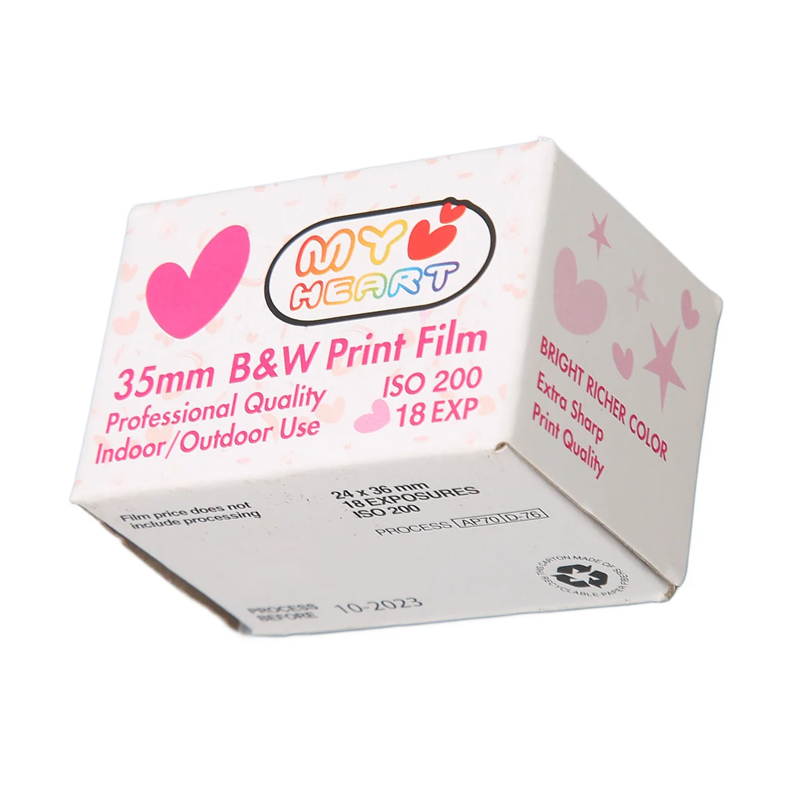35mm Black and White Film ISO 200 HD Camera Negative Film for 135 Cameras