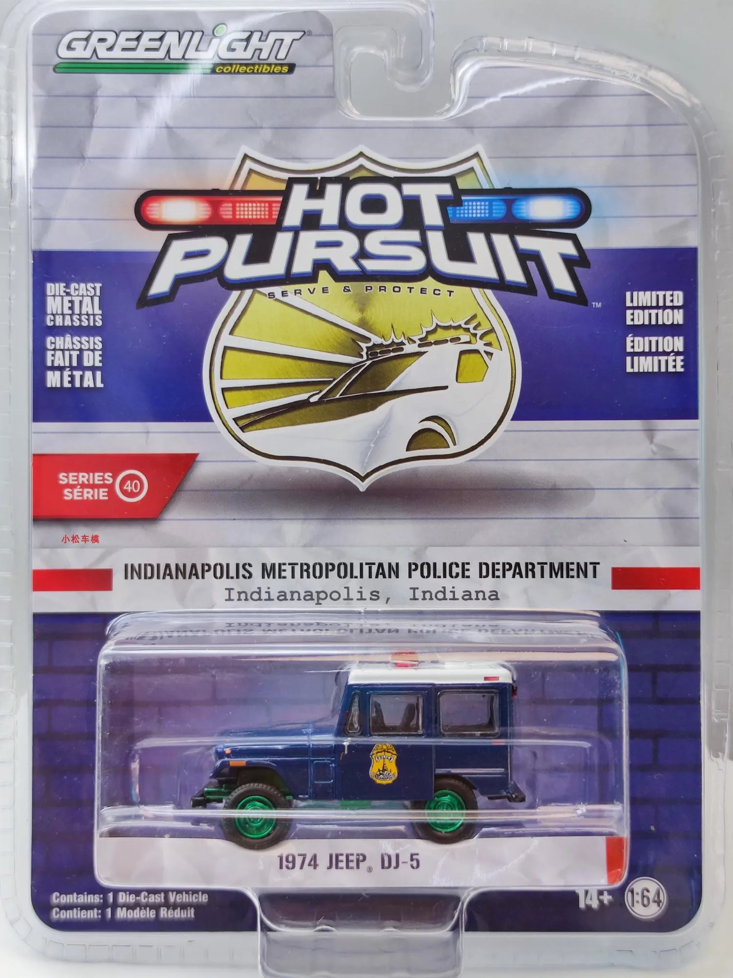 1:64 1974 Jeep Dj-5 Green Edition Diecast Metal Alloy Model Car Toys For Gift Collection