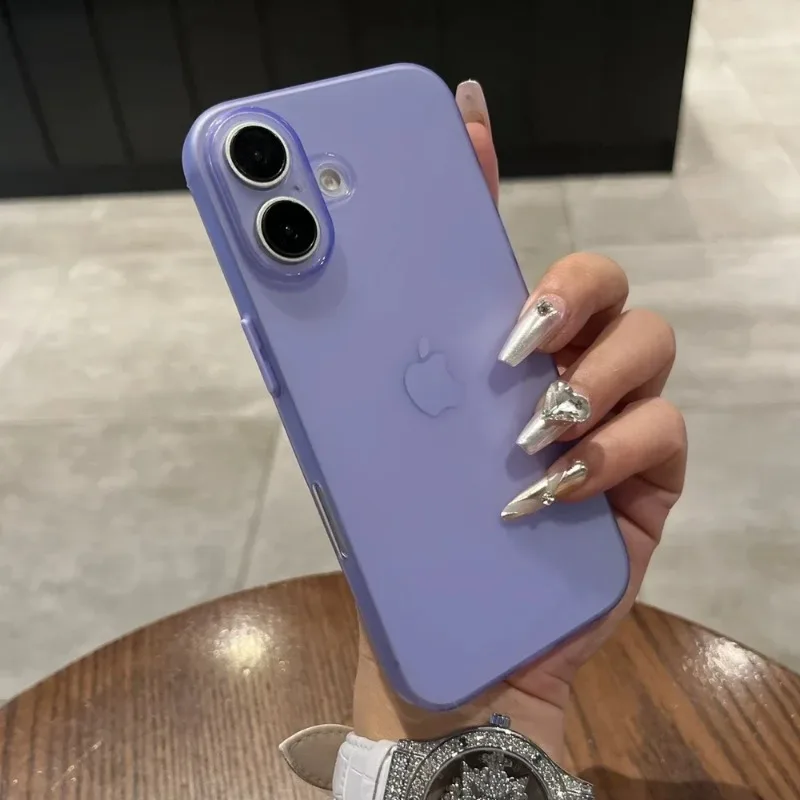 Ultra Thin Matte Shockproof PP Phone Case - Slim Clear Protective Cover