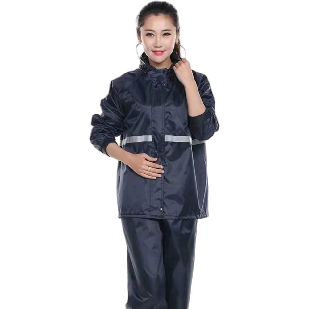 Motorcycle Raincoat Raincoat and Rainpants Suit Waterproof Full Body Rainstorm Prevention Thickened for Motorcyclist Rider