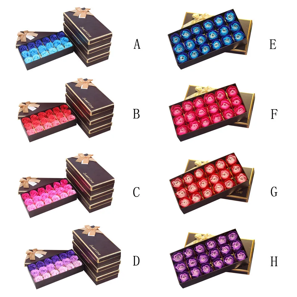 18 Rose Di Sapone Profumate - Petali Per Bagno Romantico E Regalo - Foto 4