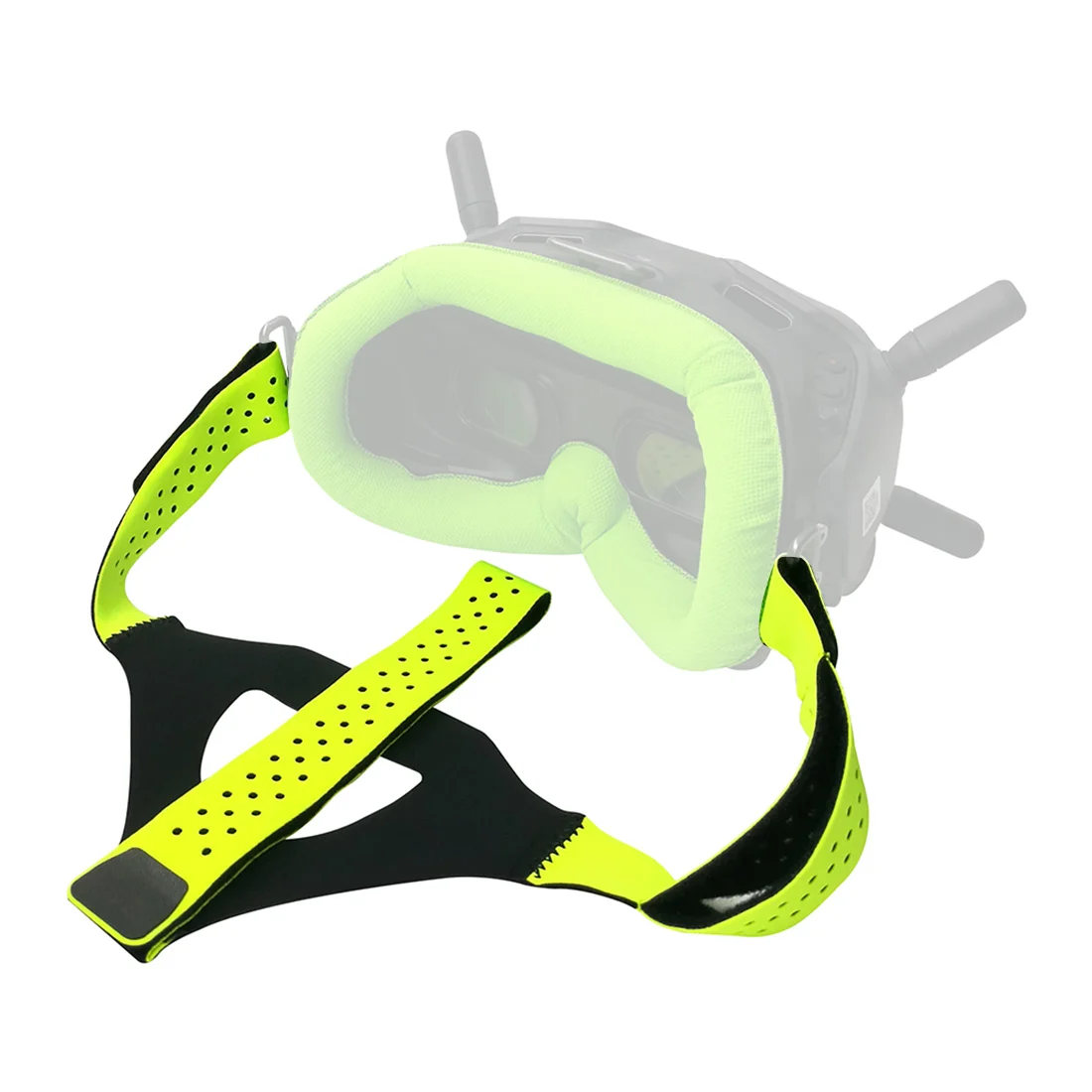 Kopfband, Kopfband, Frontplatte, Augenpolster für DJI Digital FPV, Schutzbrille, Frontplatte, Ersatzset für Lycra, hautfreundliches Stoff – Detail 16