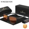 KINGSEVEN New 99% Anti-Blue Ray Glasses Transparent Lens Eyeglasses Men Women Computer Blue Light Blocking Decorative Eyewear 1