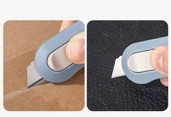 Mini Taglierino Portatile per Opere d'Arte, Apri Scatole, Utensile per Carta da Parati, Adatto per Ufficio, Scuola, Cancelleria Quotidiana