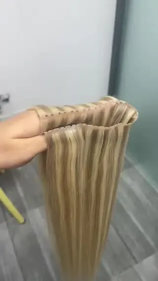 Dubbele Injectie XO Gat Inslag Human Hair Extensions 12 "-24" Onzichtbare Twin Tab Inslag Haar Natuurlijke Rechte Pull Through Micro Haar