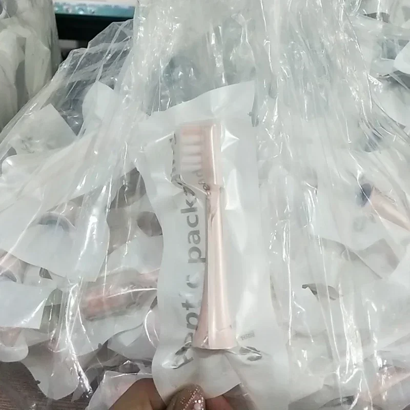 Description Picture 2 of item10pcs Replacement Brush Heads for Iconic Brand Mijia T300/T500/T700 Sonic Electric Toothbrush Soft Bristle Nozzles with Caps Vacuum