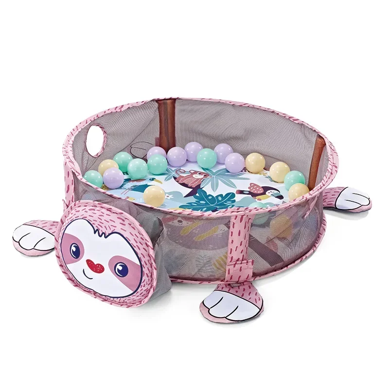 Baby Fitness Frame Crawling Blanket Multi-function Fence Crawling Mat With Cloth Book Enlightenment Toy Baby Toys For Boys Girls