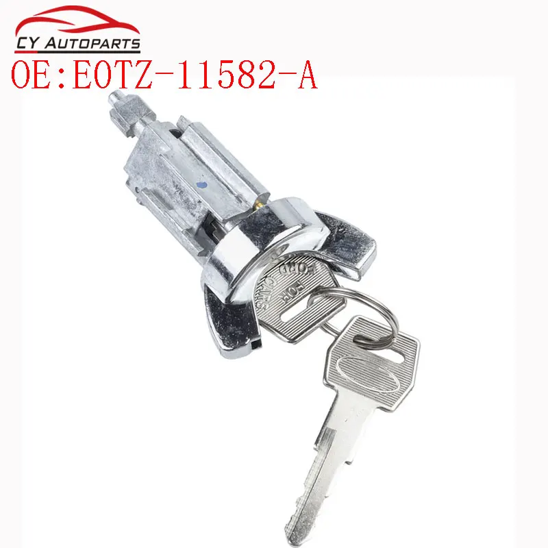 

Новый цилиндр замка зажигания и 2 ключа для Ford E0TZ-11582-A E0TZ11582A 12326984 E3TZ11582A E5HZ11582A LP98 US110L