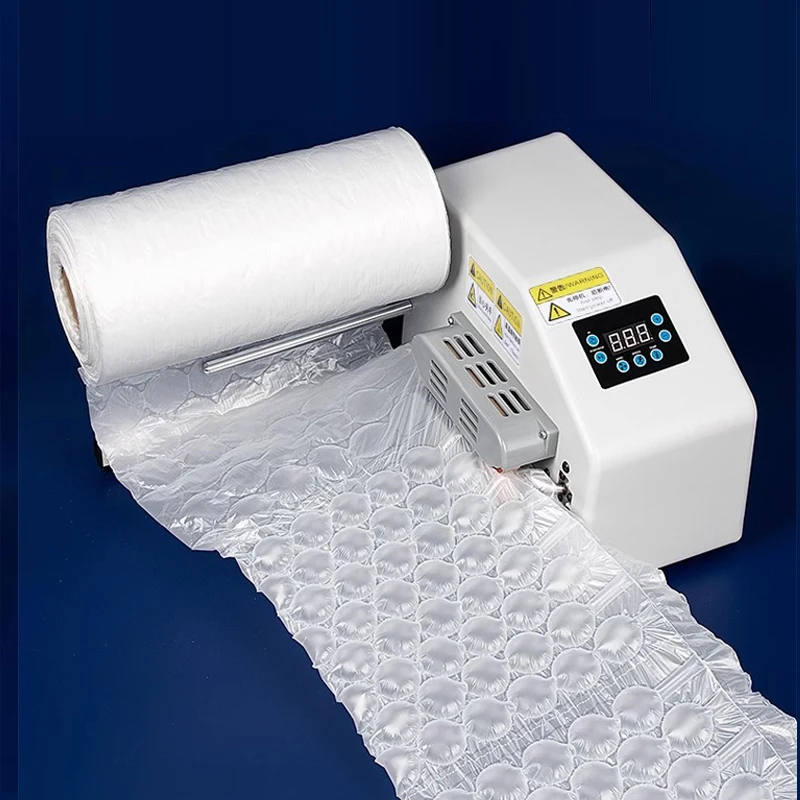 

Bubble Bag Inflator Air Column Roll Air Bag Filling Machine Multifunctional Fully Automatic Air Cushion Machine 110/220V Voltage