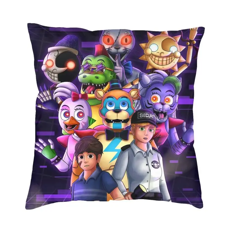 

Персонализированная квадратная подушка Fnaf, двусторонняя детская 3d-подушка для дивана