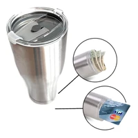 Portable Vacuum Insulated Tumbler with Large Stash Space Double Walled Drink Container with Concealed Stash Area Drinking Bottle 1