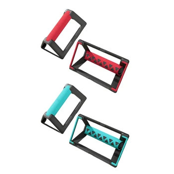 2Pcs Push-up Stand Workout Stands Non Slip Pushup Handles Heavy Duty Push-up Bracket Ergonomic Gym Exercise Equipment 2