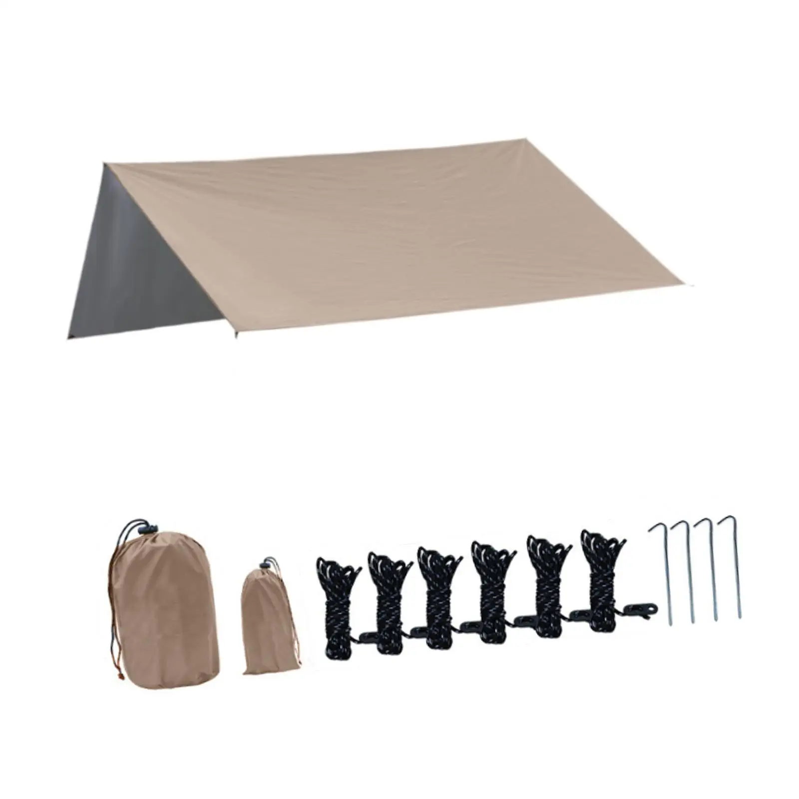 Camping Tarp Camping Gear Must Haves Compact Ultralight Sun Shelter for Outdoor Camping Tarp Camping Gear Must Haves Compact Ultralight Sun Shelter for Outdoor