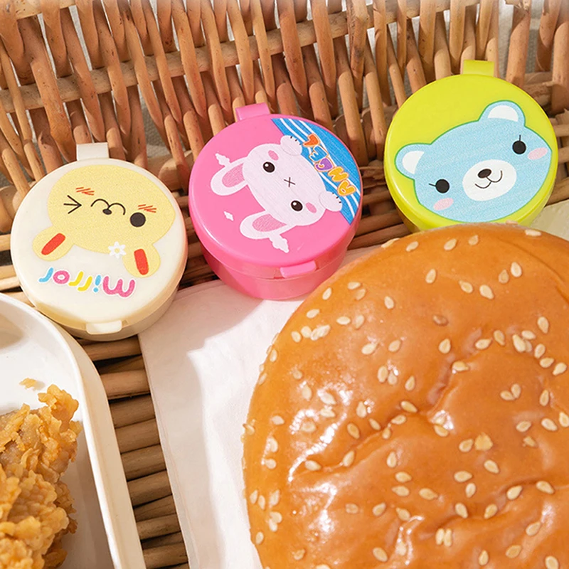 Mini Seasoning Sauce Bottle Portable Ketchup Bottle Salad Dressing Container For Bento Lunch Box Kitchen Accessories