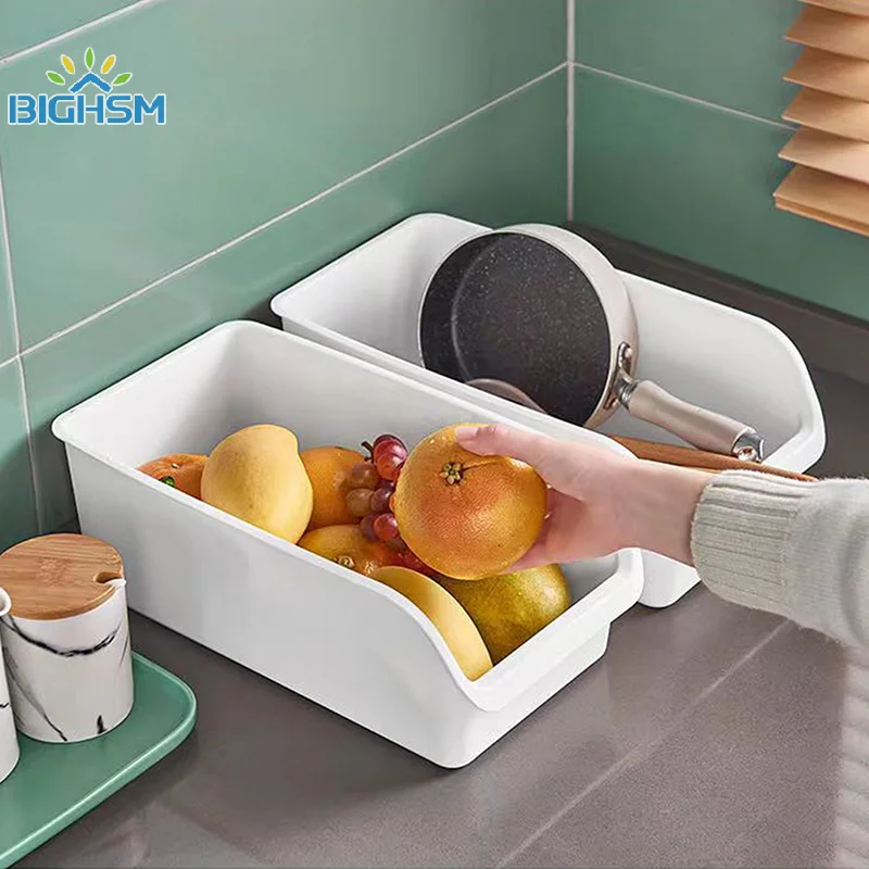 Multifunctional Kitchen Sundries Storage Box Refrigerator Spices Vegetable Fruit Sort Boxes Cabinet Drawer Container Organizer 6