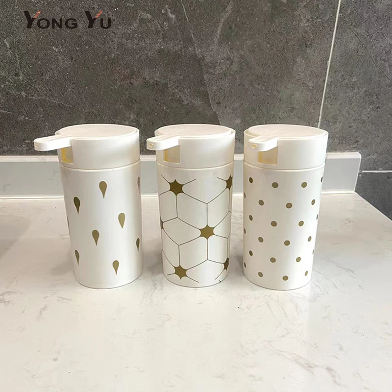 Бутылка для мыла, 320 мл, аксессуары для ванной комнаты, пластиковый диспенсер для шампуня и лосьона, зеркальный диспенсер для мыла для украшения дома Бутылка для мыла, 320 мл, аксессуары для ванной комнаты, пластиковый диспенсер для шампуня и лосьона, зеркальный диспенсер для мыла для украшения дома