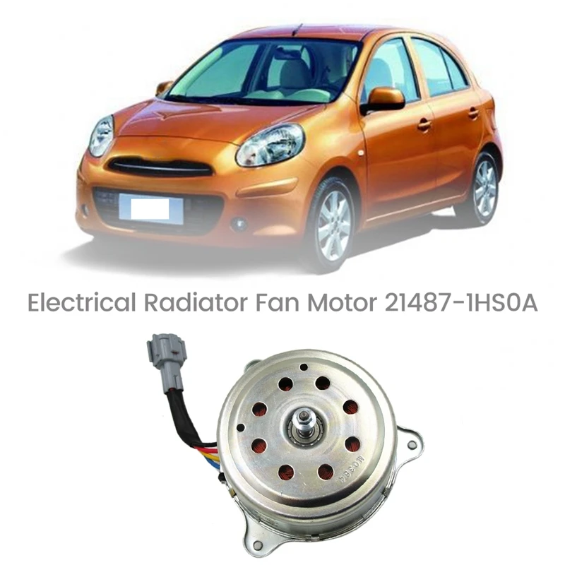 Car Electrical Radiator Fan Motor For Nissan March Sunny N17 Hr15 21487