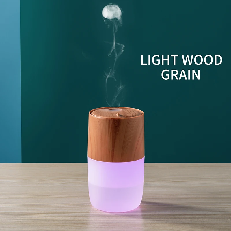 Portable 300ml Car Air Humidifier Jellyfish Portbale Aroma Diffuser USB Mist Sprayer Car Air Freshener Auto Interior Diffuser