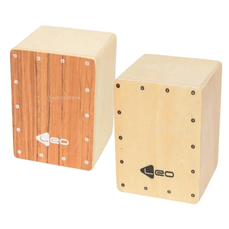 Travel Cajon Box Drum Portable Wood Percussion Instrument Hand Drum Percussion Compact for Party Home Stage Performance Holiday musical percussion instruments,wooden hand drum