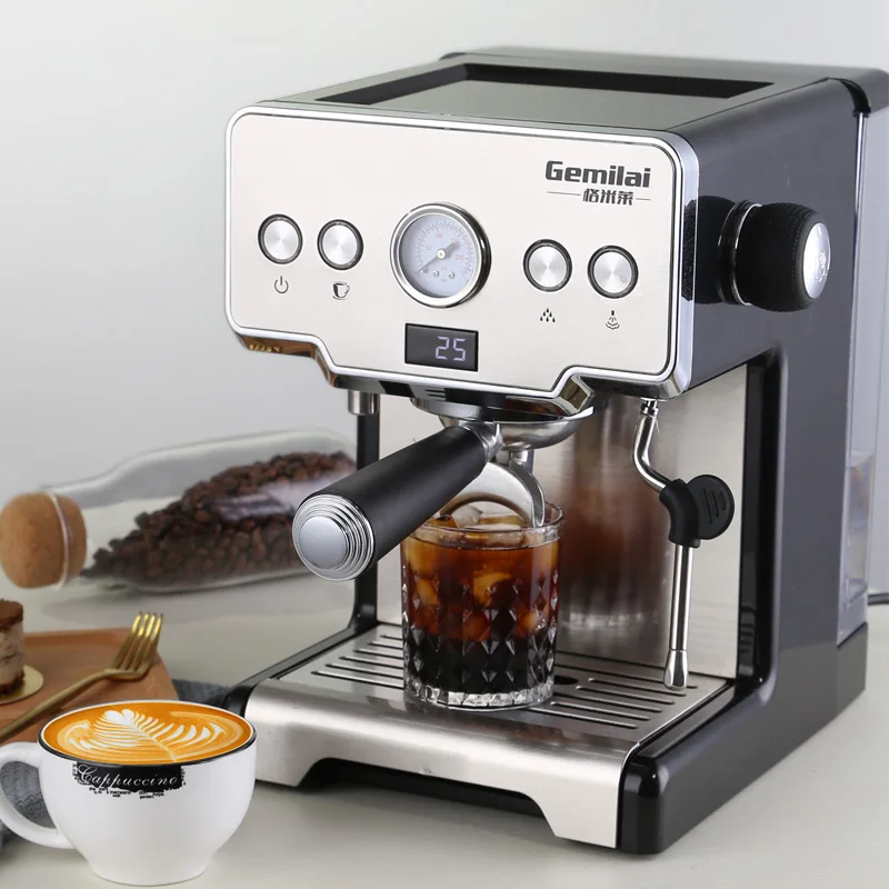 15bar Coffee Machine Concentrated Coffee Semi-Automatic Pump Type Cappuccino Machine Italian CRM3605 1450W