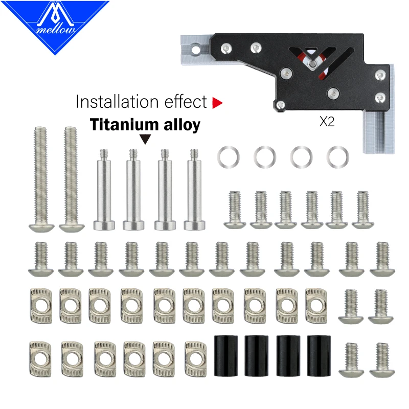 Impressora 3d de Alumínio Suave Vzbot Vz235 235 com Montagem do Motor e Eixo y Kit com Parafusos de Titânio - Imagem 6