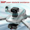 GPS drone KF102Max 4K professional FPV high-definition camera KF102 drone RC quadcopter 2.4G laser wall obstacle head 4k 8K 1