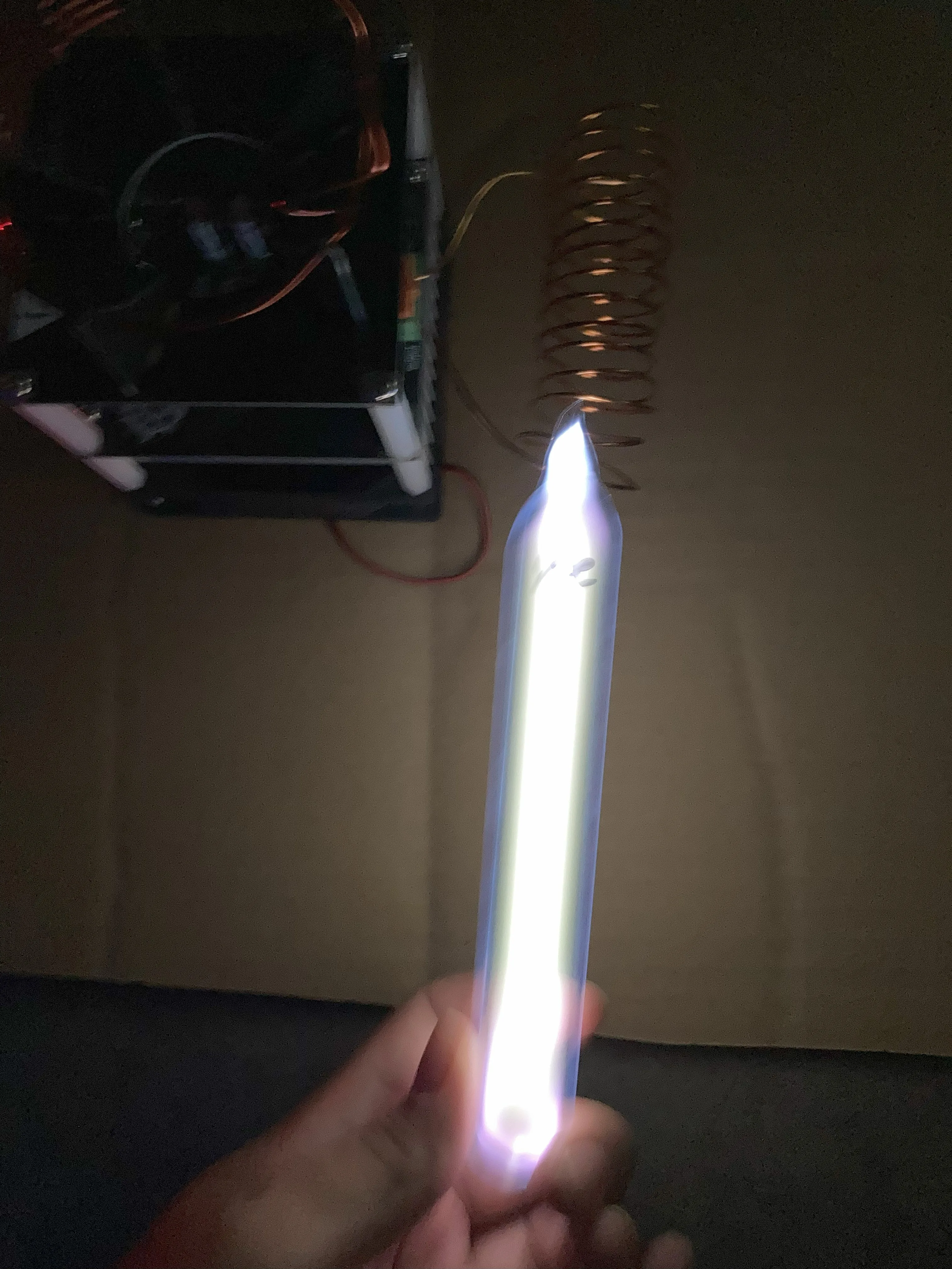 Noble Gas Glowing Tubes Element Collection Magic Glowing Tube Helium Neon Argon Krypton Xeono Pure Gas noble gas tubes