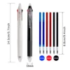 3 in 1 Erasable Gel Pen Set 0.5mm Black Blue Red Refills Multicolor Pen Washable Handle Office School Kawaii Stationery 3